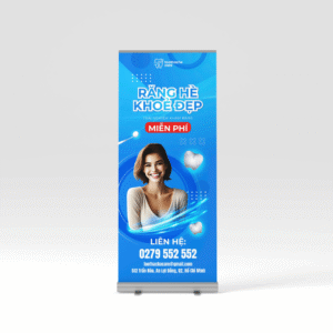 standee chan cuon in nhanh pd 3